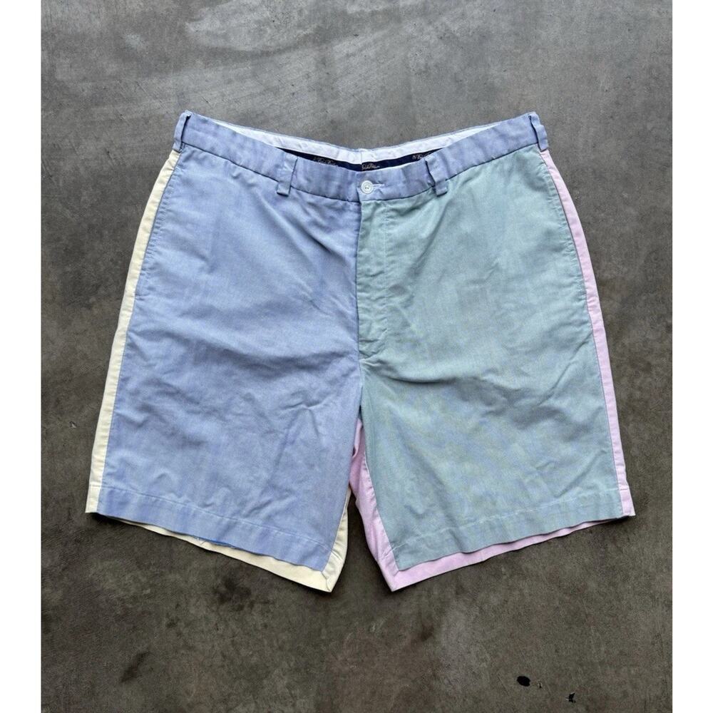 Vintage Brooks Brothers Colorblock Easter Dress Shorts Golf Old Money Men’s 36